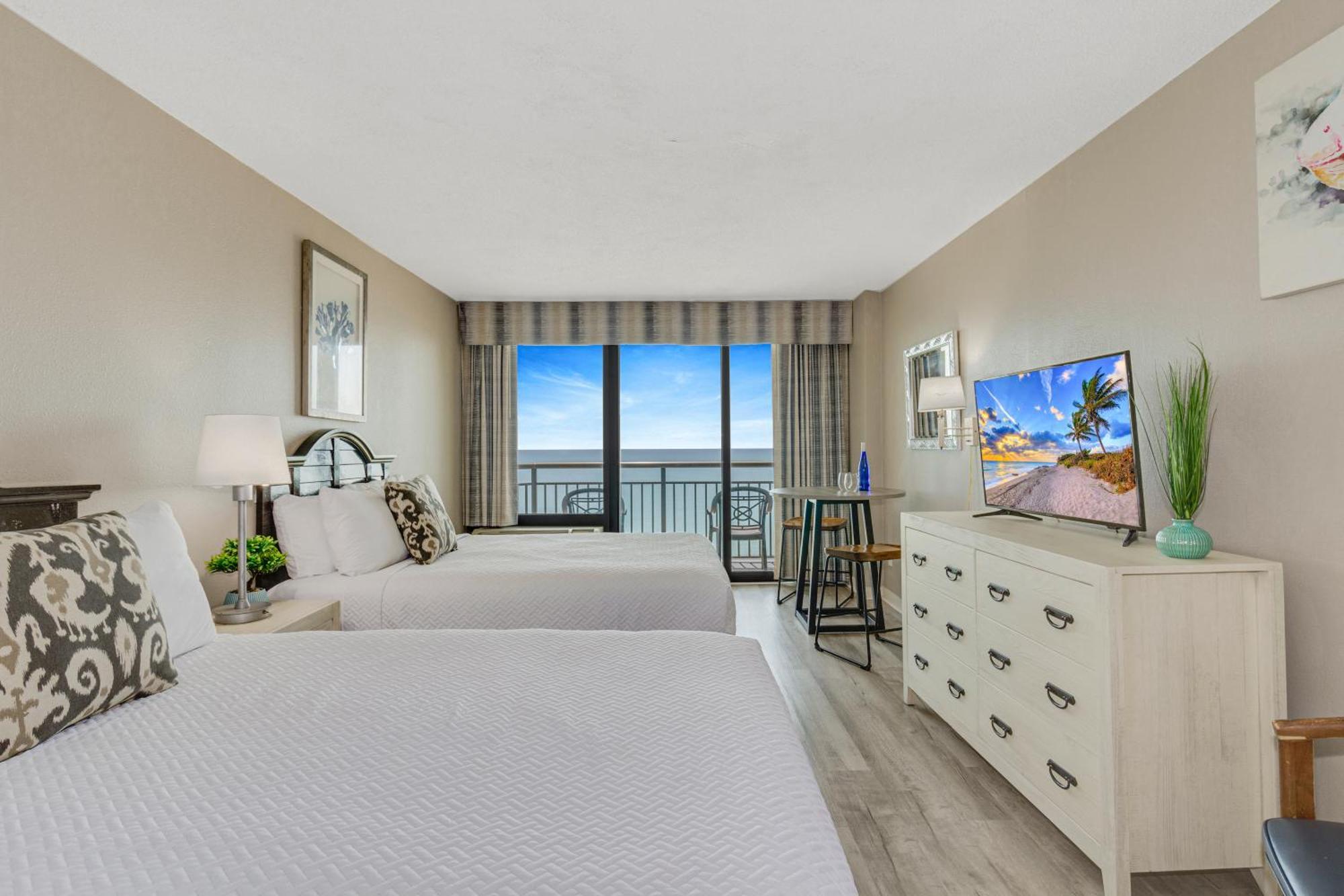 Oceanview Studio Escape With Beach Steps Away! 1828 Myrtle Beach Exterior foto