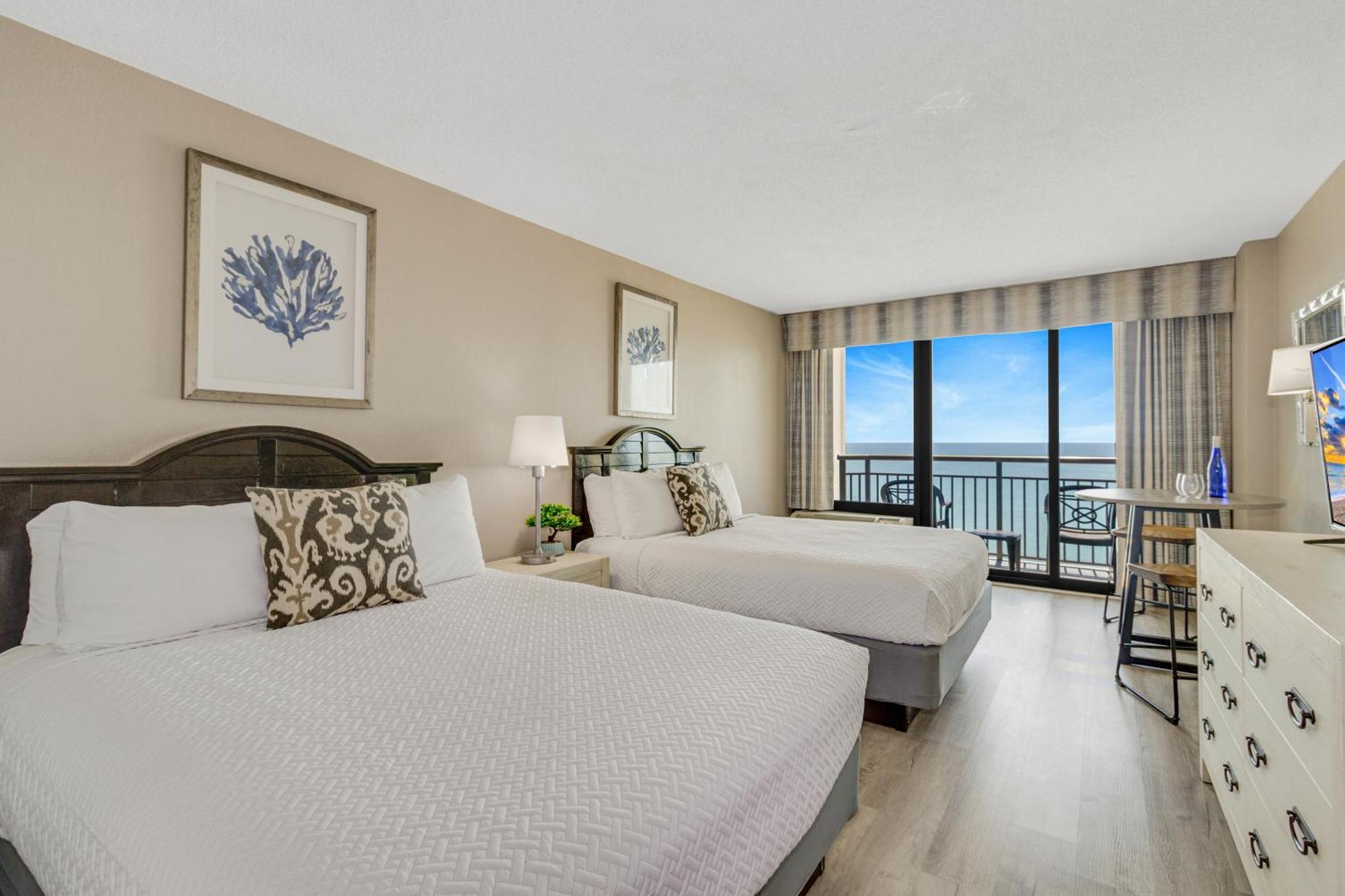 Oceanview Studio Escape With Beach Steps Away! 1828 Myrtle Beach Exterior foto
