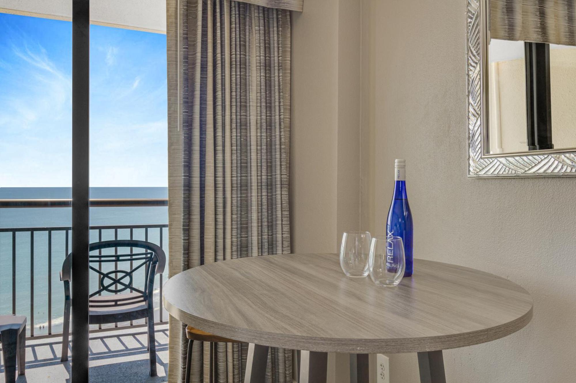 Oceanview Studio Escape With Beach Steps Away! 1828 Myrtle Beach Exterior foto